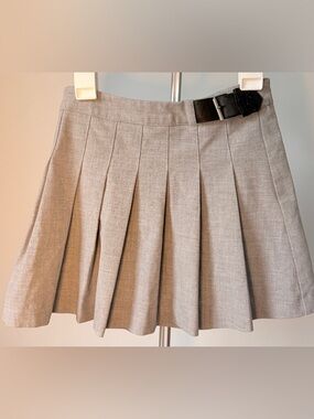 Zara Light Gray Skirt Girls Size 8